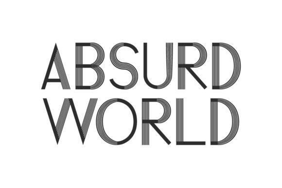 A Designer's Take on the Absurd World Typeface