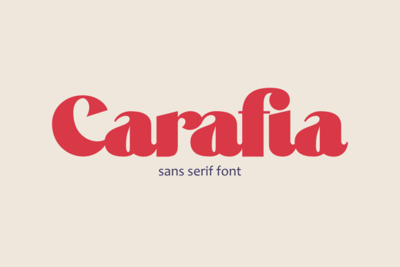 Carifia: The Modern Display Font for Bold Branding