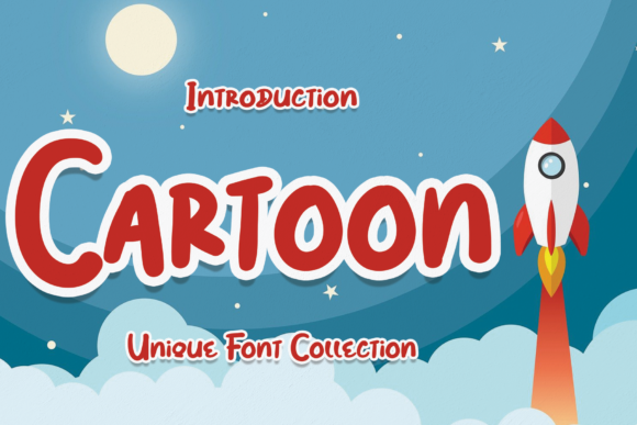 Cartoon: The Cute and Jolly Display Font for Playful Designs