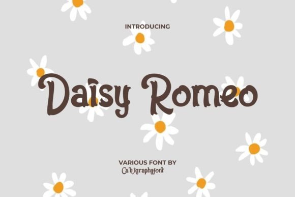 Daisy Romeo: A Curly Display Font with Western Flair
