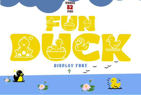 Fun Duck: The Quirky Typeface That Brings Personality to Your Projects