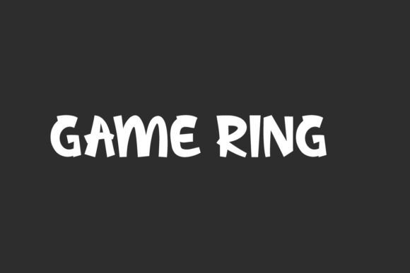 Game Ring: A Modern Typeface for Playful Branding