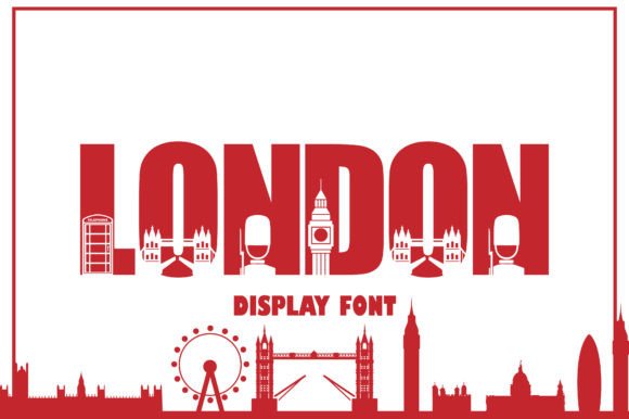 London: A Fun and Dynamic Decorative Display Font