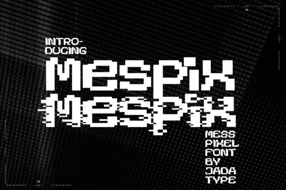 Mespix: The Pixel-Perfect Typeface for Digital Brands
