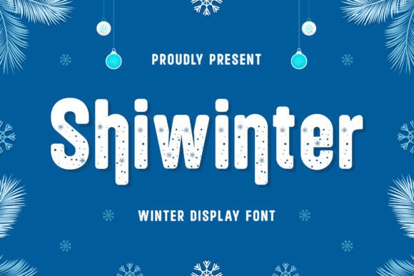 Shiwinter: Capturing Winter's Spirit in a Display Font