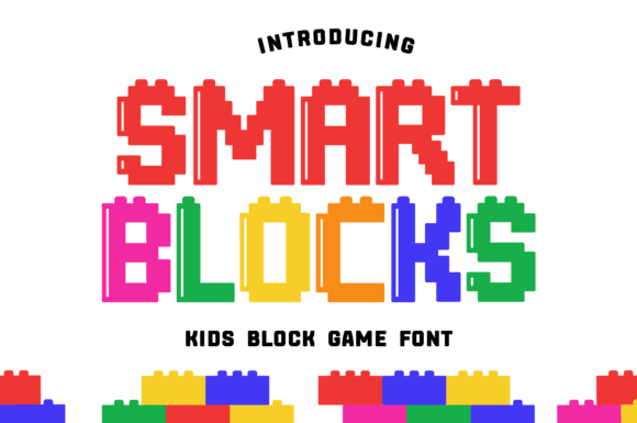 Smart Blocks: The Bold Display Font for Modern Designers