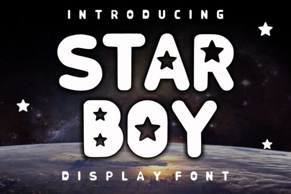 Star Boy Font: Bold Display Typography for Holiday Designs