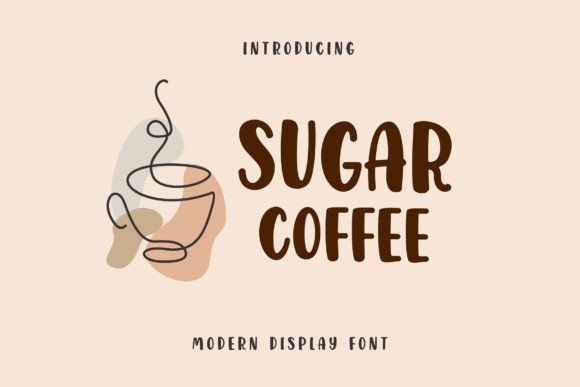 Sugar Coffee: The Display Font That Makes Headlines Pop