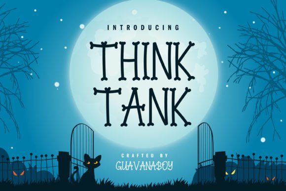 Think Tank: The Joyful Display Font for Standout Designs