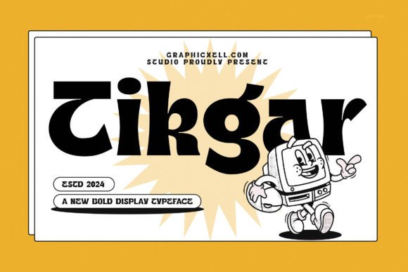 Tikgar: A Vintage Serif with Modern Versatility