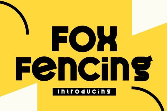 Unleash Your Brand's Energy with the Fox Fencing Typeface