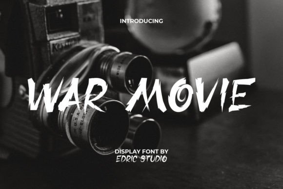 War Movie: A Typeface for Bold Narratives
