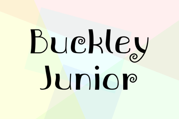 Why Buckley Junior Is a Standout Display Font for Modern Creatives